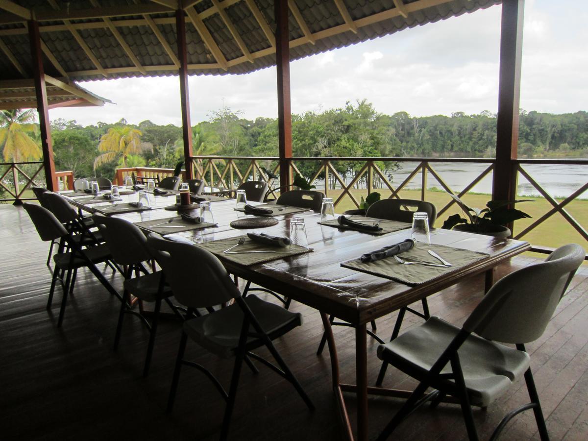 Iwokrama River Lodge Makari Exteriér fotografie